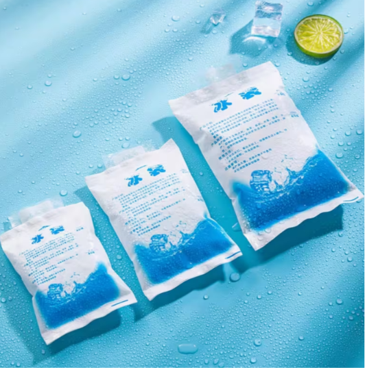 Pack de 50 bolsas de hielo reutilizables, bolsa de gel