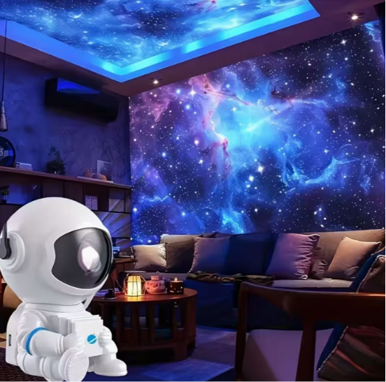 Lámpara proyector de astronauta