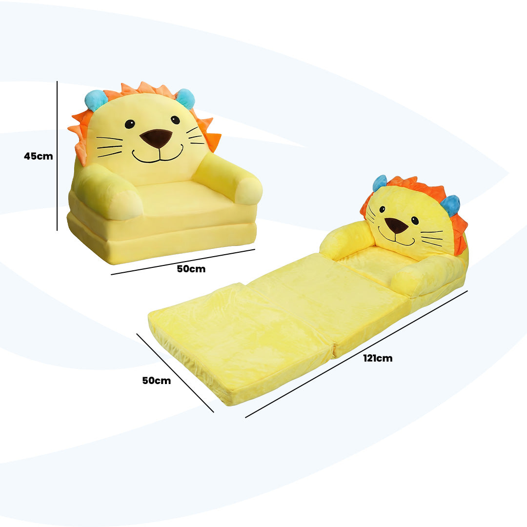 Sofá infantil con diseño de Jirafa
