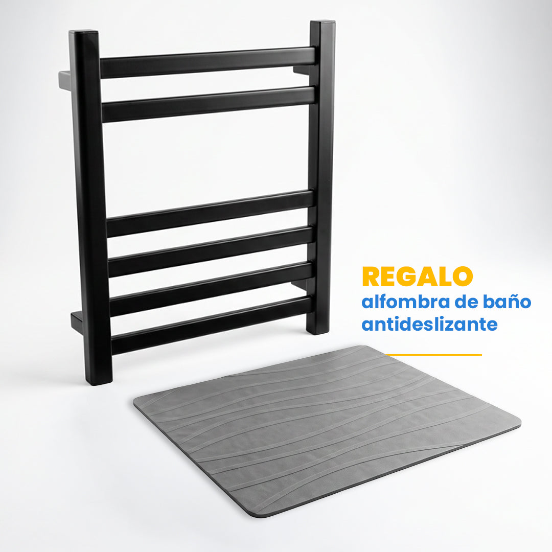 Toallero Eléctrico Inteligente Calentado de 6 Barras