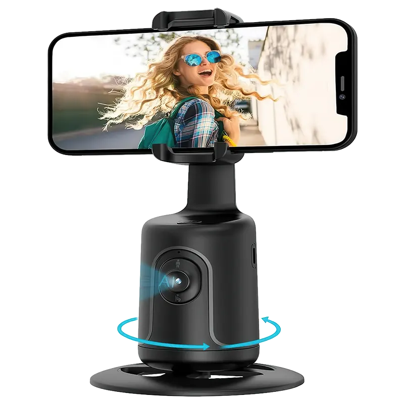 Tripode con seguimiento facial automático de 360°