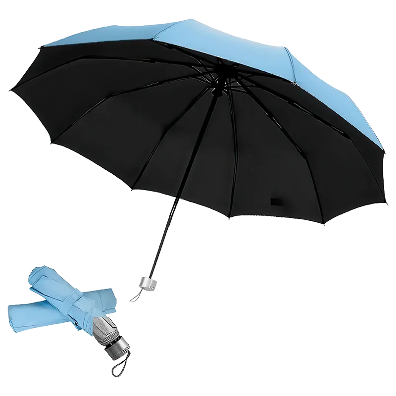 Sombrilla portatil de bolsillo con proteccion uv