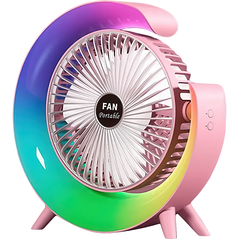 Ventilador de 5 colores
