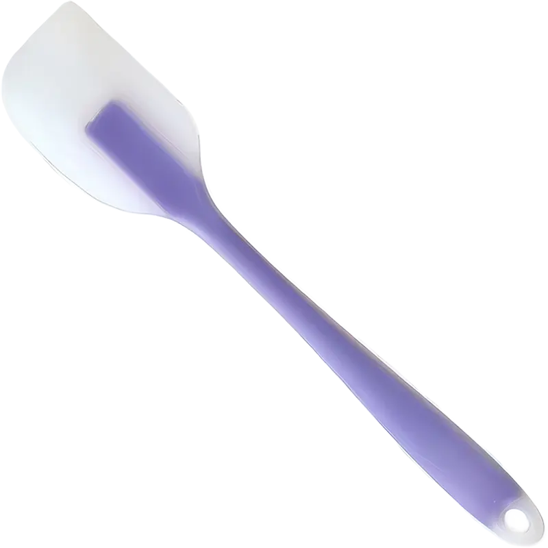 Espatula de silicona transparente