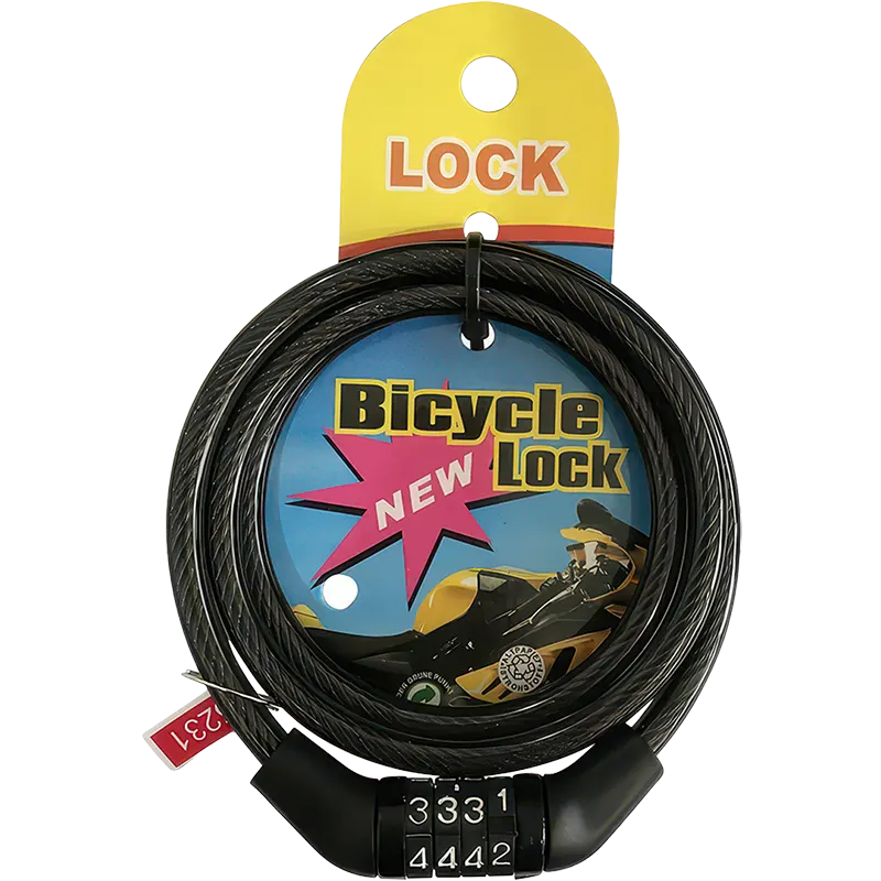 Cadena candado de bicicleta con clave
