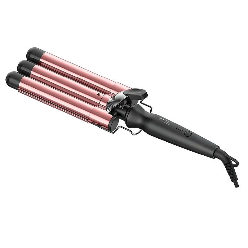 Ondulador de Cabello - 3 barillas (Fucsia)