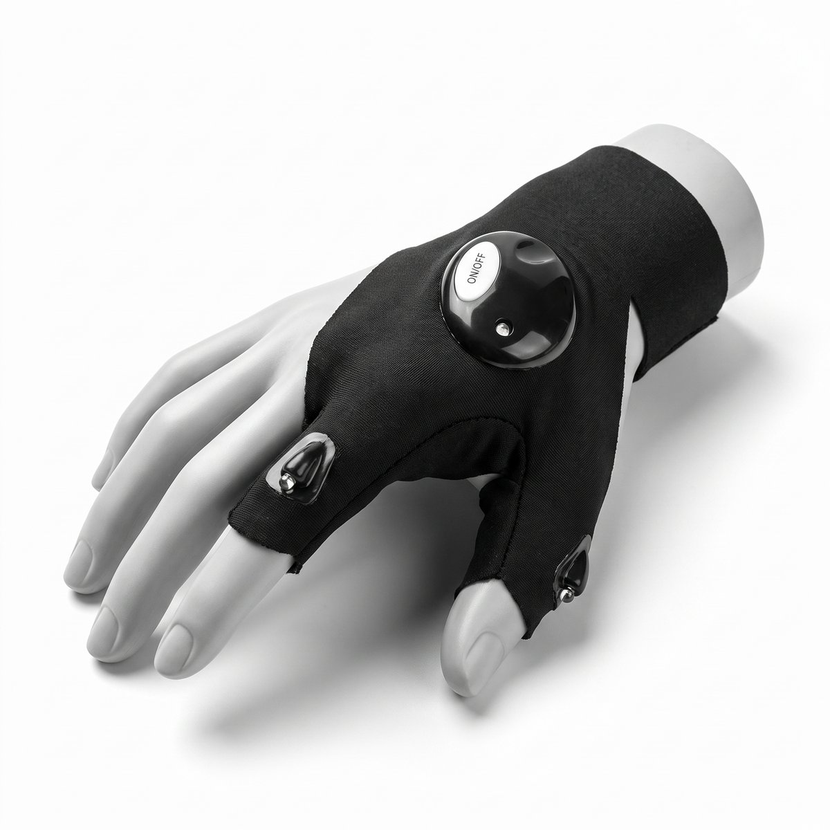 Guantes con linterna LED