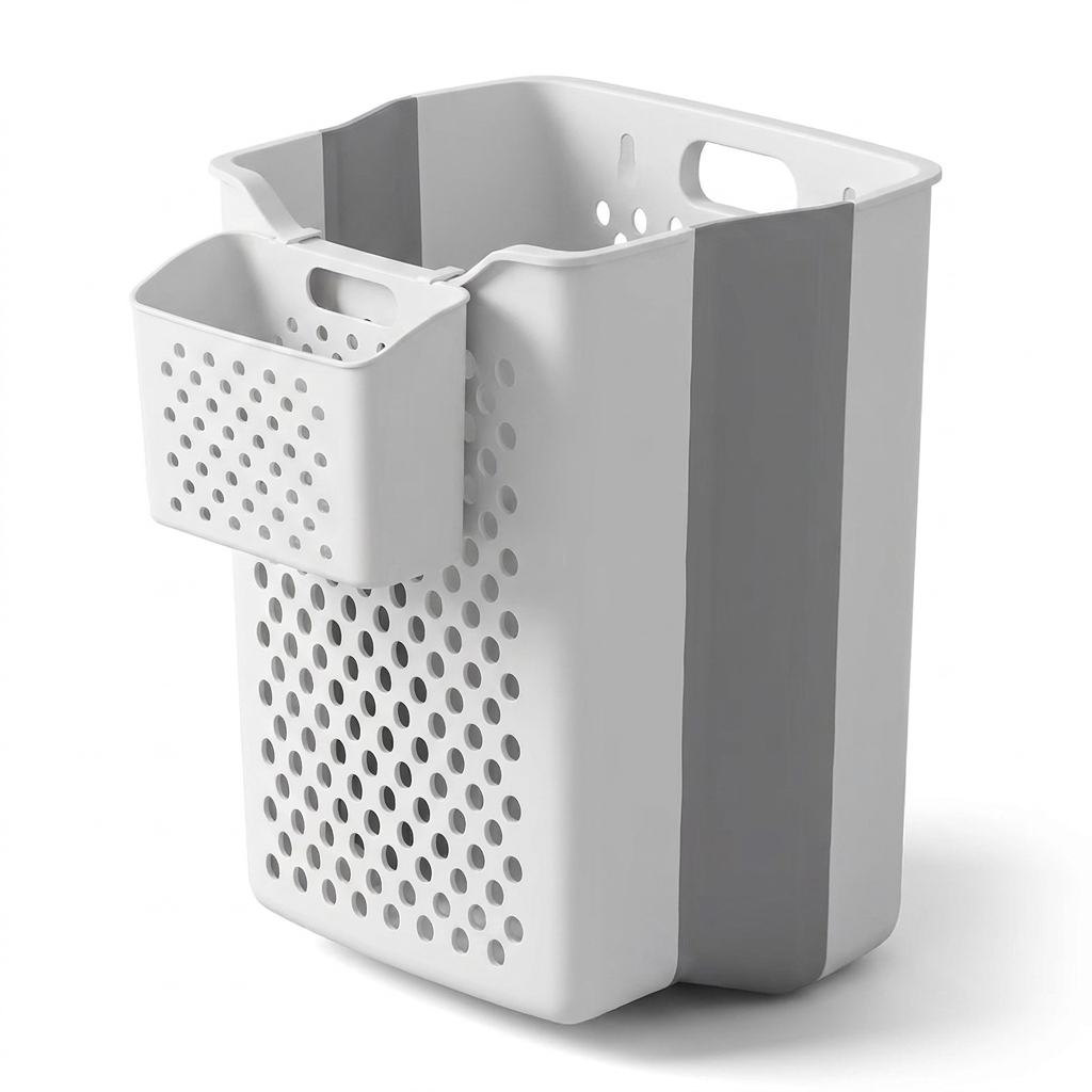 Cesta de ropa plegable