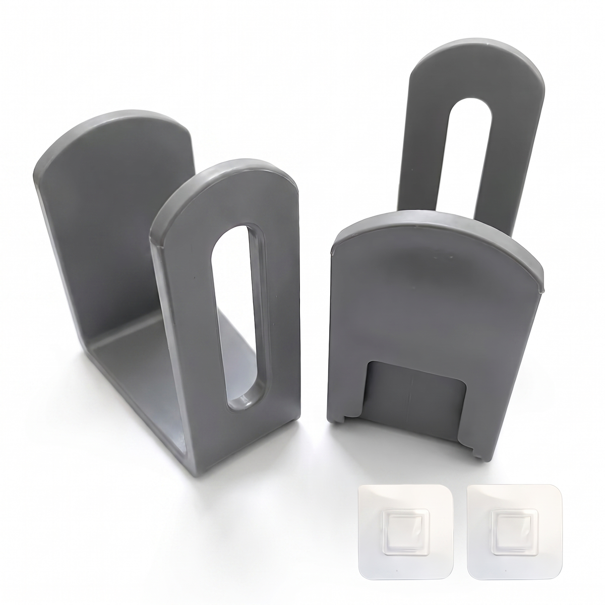 Set de 2 ganchos de soporte multifunción