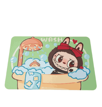 Alfombra para baño diseño infantil