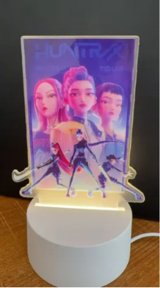 Lámpara LED 3D