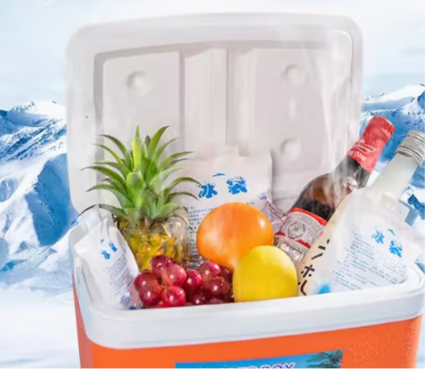 Pack de 50 bolsas de hielo reutilizables, bolsa de gel