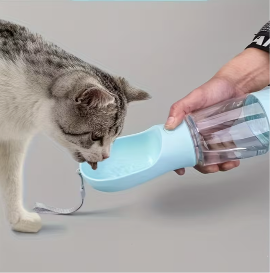 Botella 3 en 1 para mascota