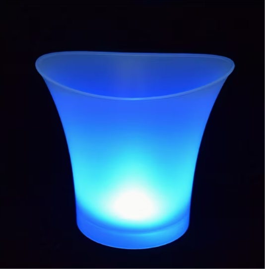 Hielera LED con parlante y luces