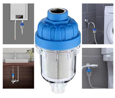 Filtro purificador de agua de acero inoxidable