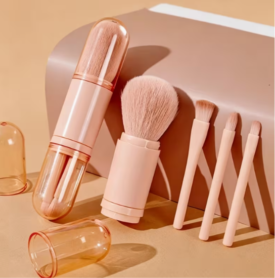 Juego de 3 minibrochas de maquillaje