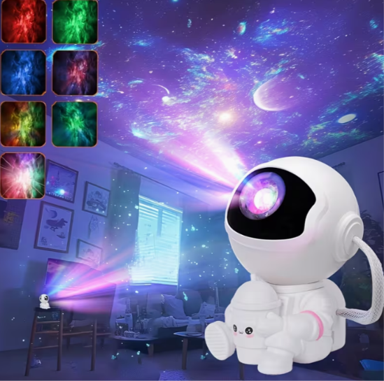 Lámpara proyector de astronauta