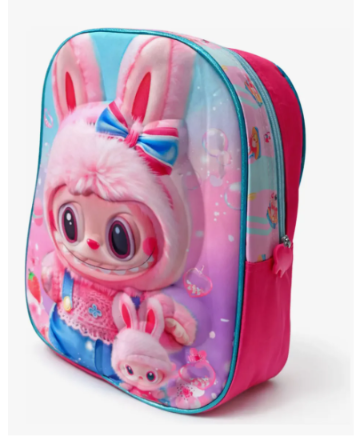 Mochila de conejita rosada