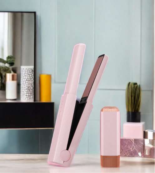 Mini plancha de cabello portátil