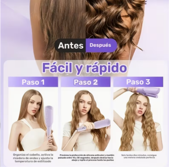 Rizador de cabello - Lila