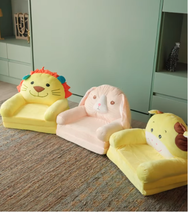 Sofá infantil con diseño de León
