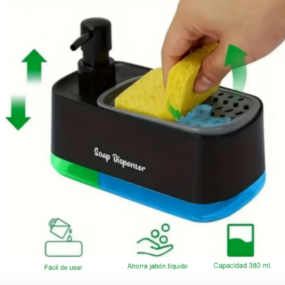 Dispensador de jabón multifuncional