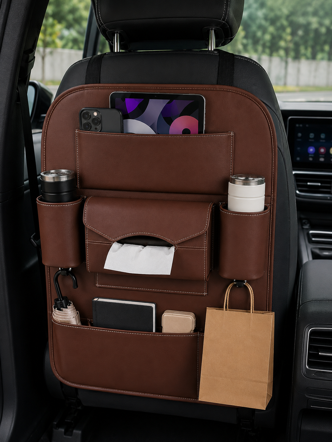 Bolsa organizador para auto
