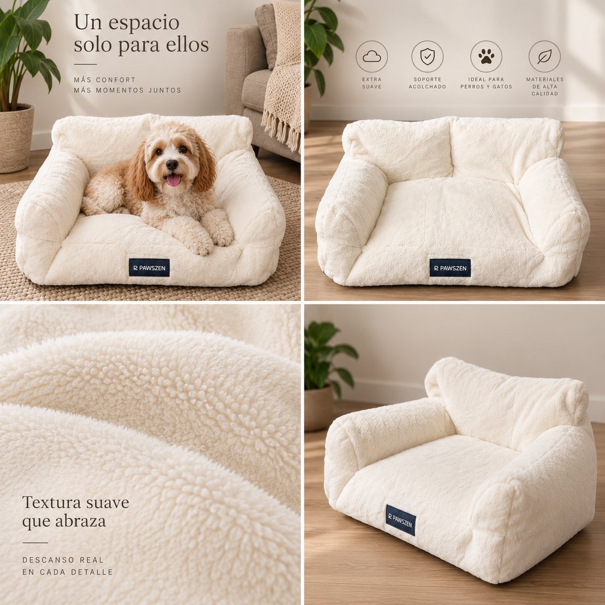 Sofá mediano mascotas