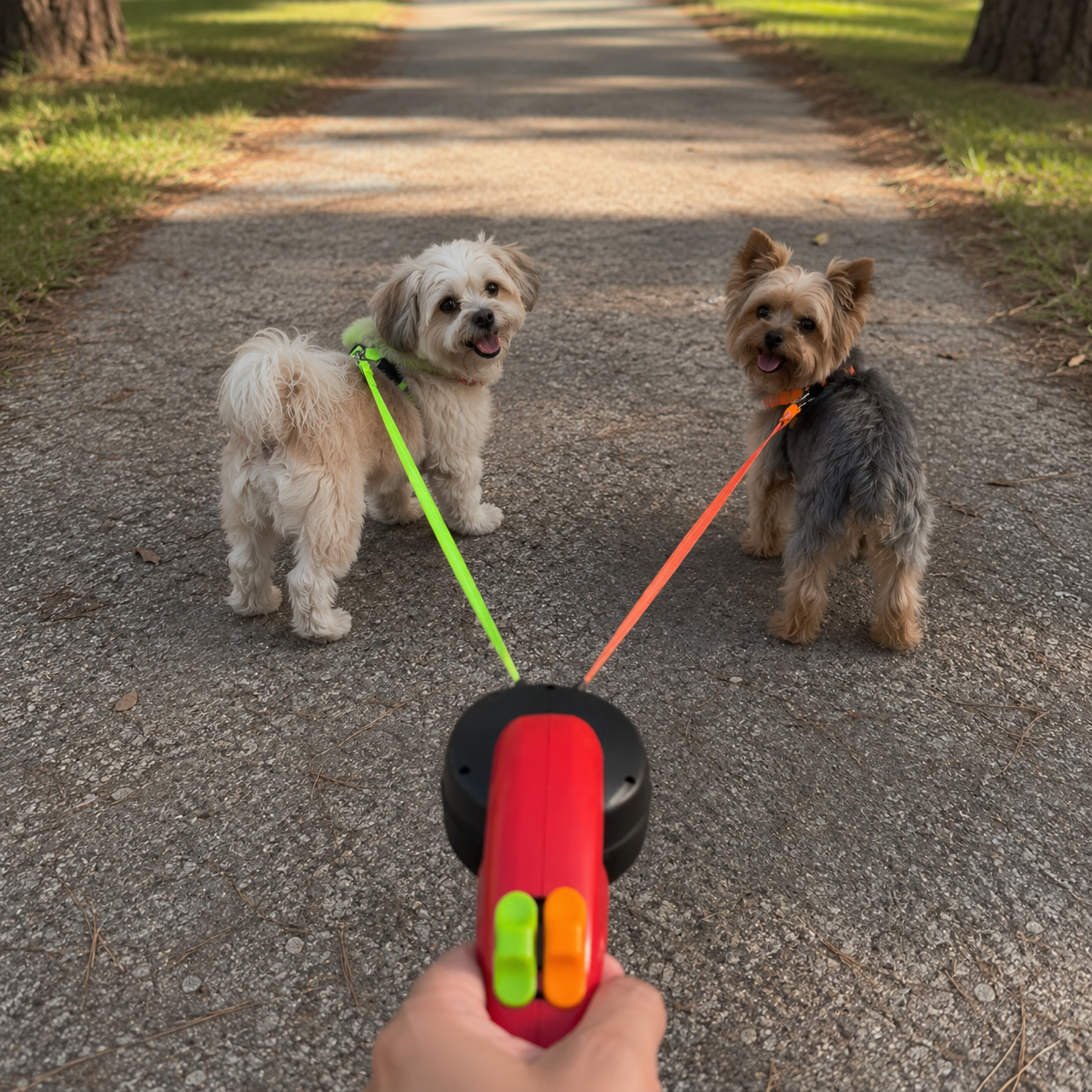 Correa para perro anti enredo (3 en 1)
