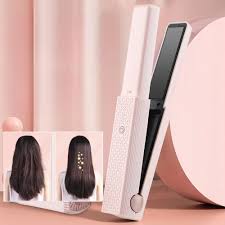 Mini plancha de cabello portátil