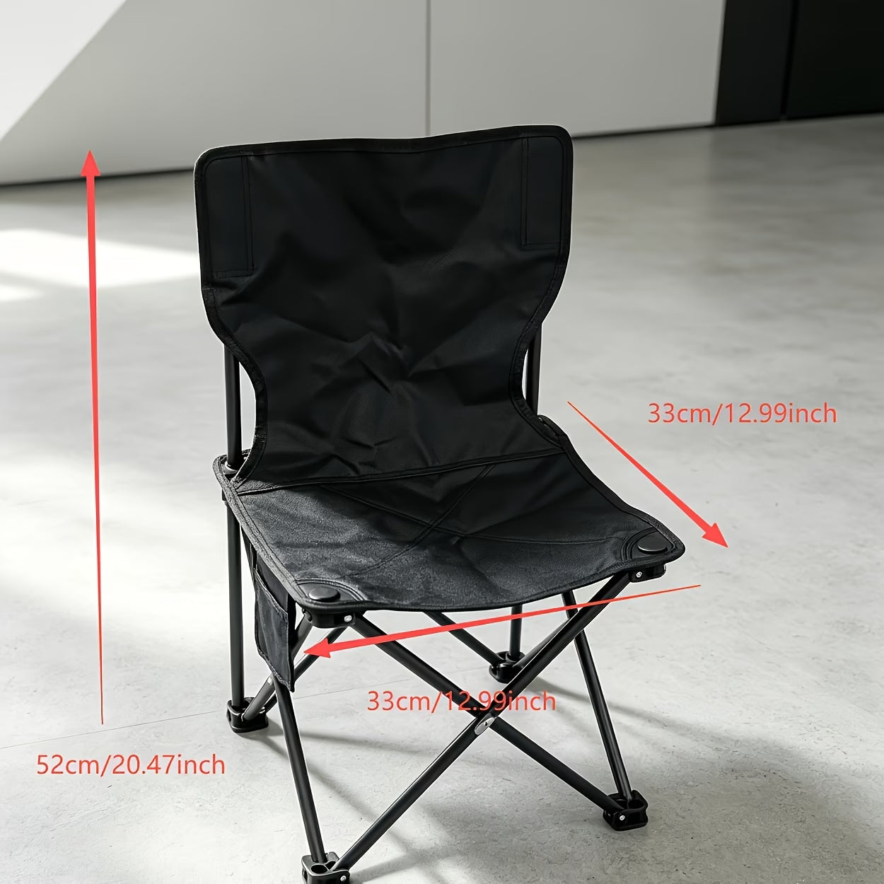 Silla Plegable de Camping  Silla plegable resistente y ligera, ideal para camping, playa, pesca o cualquier actividad al aire libre. Fácil de transportar y armar en segundos.